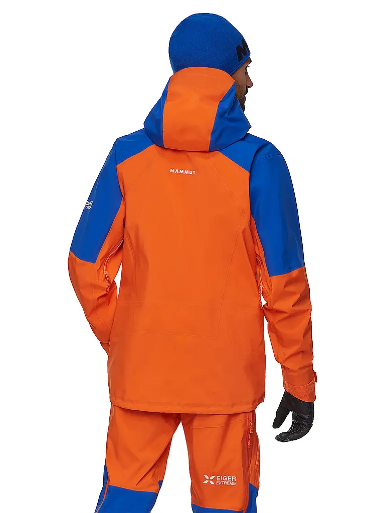 MAMMUT | Chaqueta de esquí de travesía para hombre Eiger Nordwand Pro 3L GTX HS con capucha |