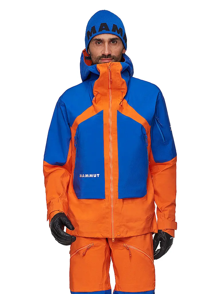 MAMMUT | Chaqueta de esquí de travesía para hombre Eiger Nordwand Pro 3L GTX HS con capucha |