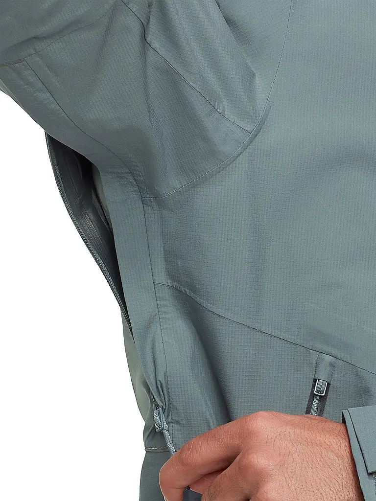 MAMMUT | Chaqueta de senderismo para hombre Alto Light 3 en 1 HS con capucha |