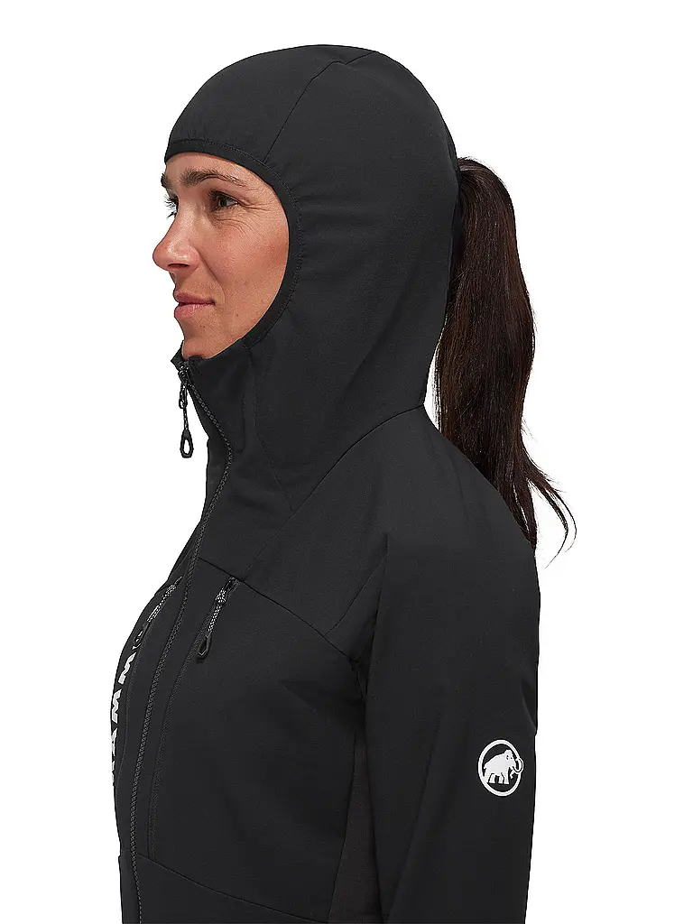 MAMMUT | Chaqueta híbrida softshell con capucha Aenergy SO para mujer | 