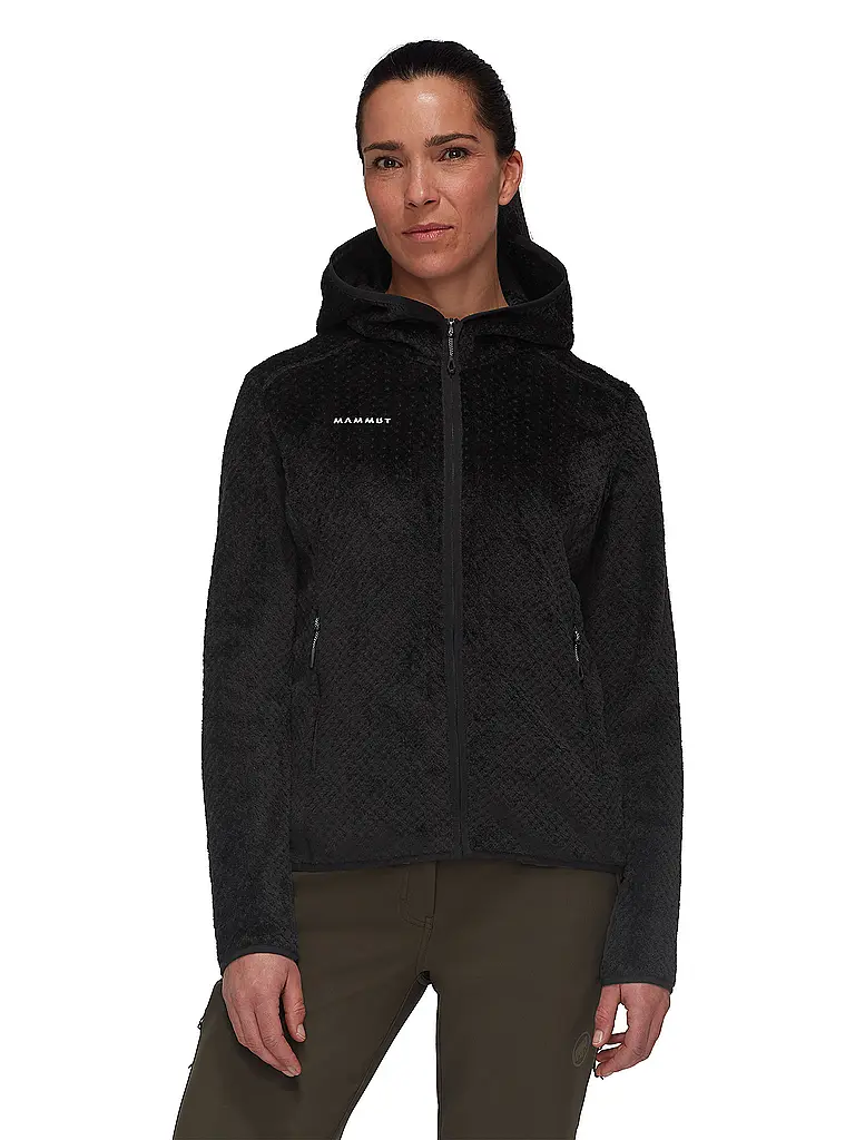 MAMMUT | Chaqueta polar con capucha Innominata para mujer | Negro