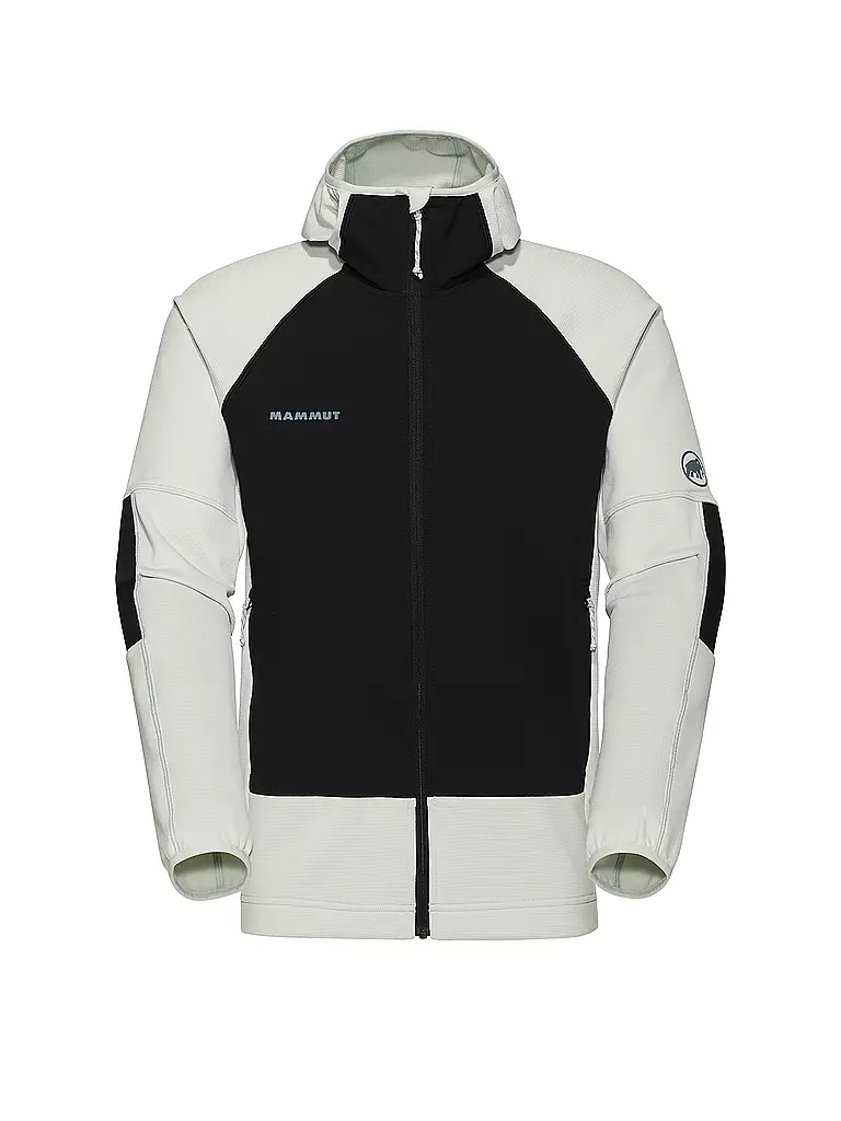 MAMMUT | Chaqueta polar con capucha Massone para hombre | Verde claro
