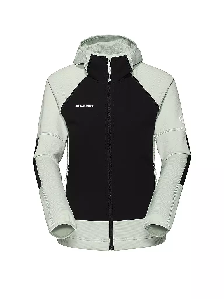 MAMMUT | Chaqueta polar con capucha Massone para mujer | Verde claro