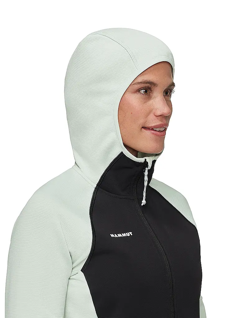 MAMMUT | Chaqueta polar con capucha Massone para mujer |