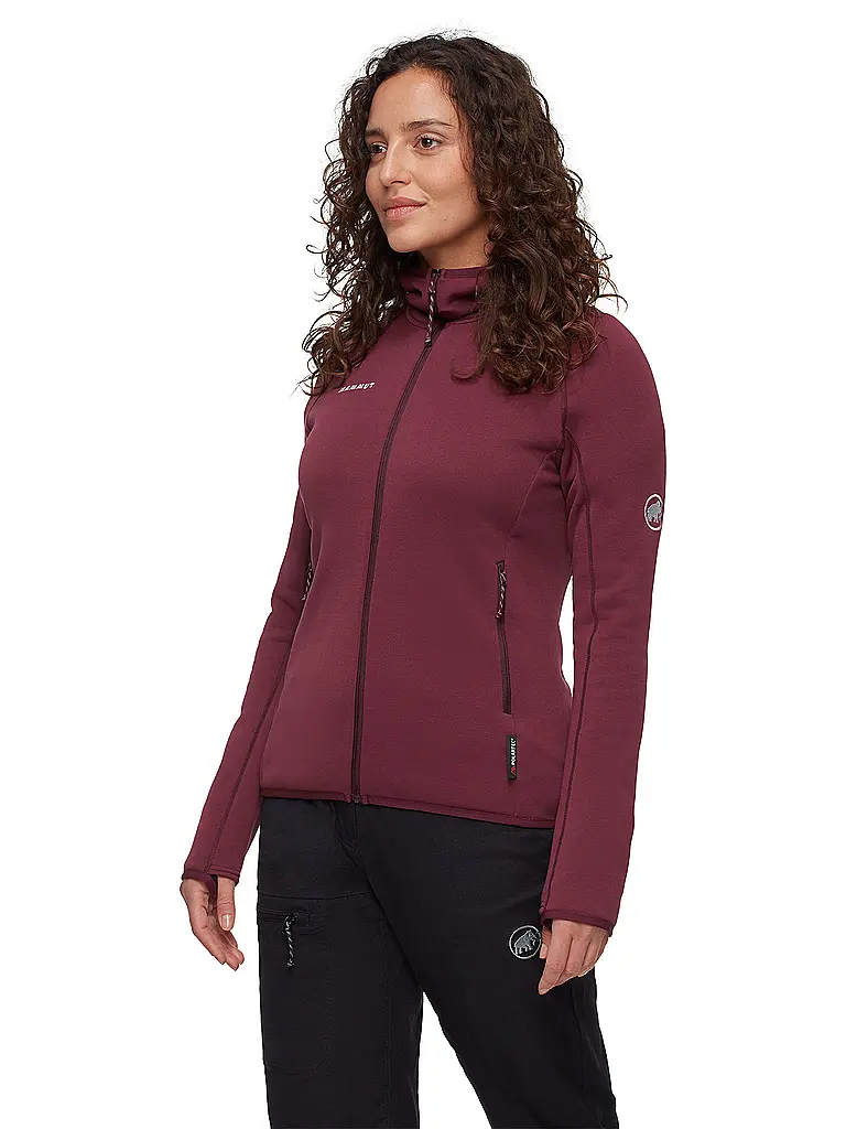 MAMMUT | Chaqueta polar de mujer Aconcagua Light ML con capucha |