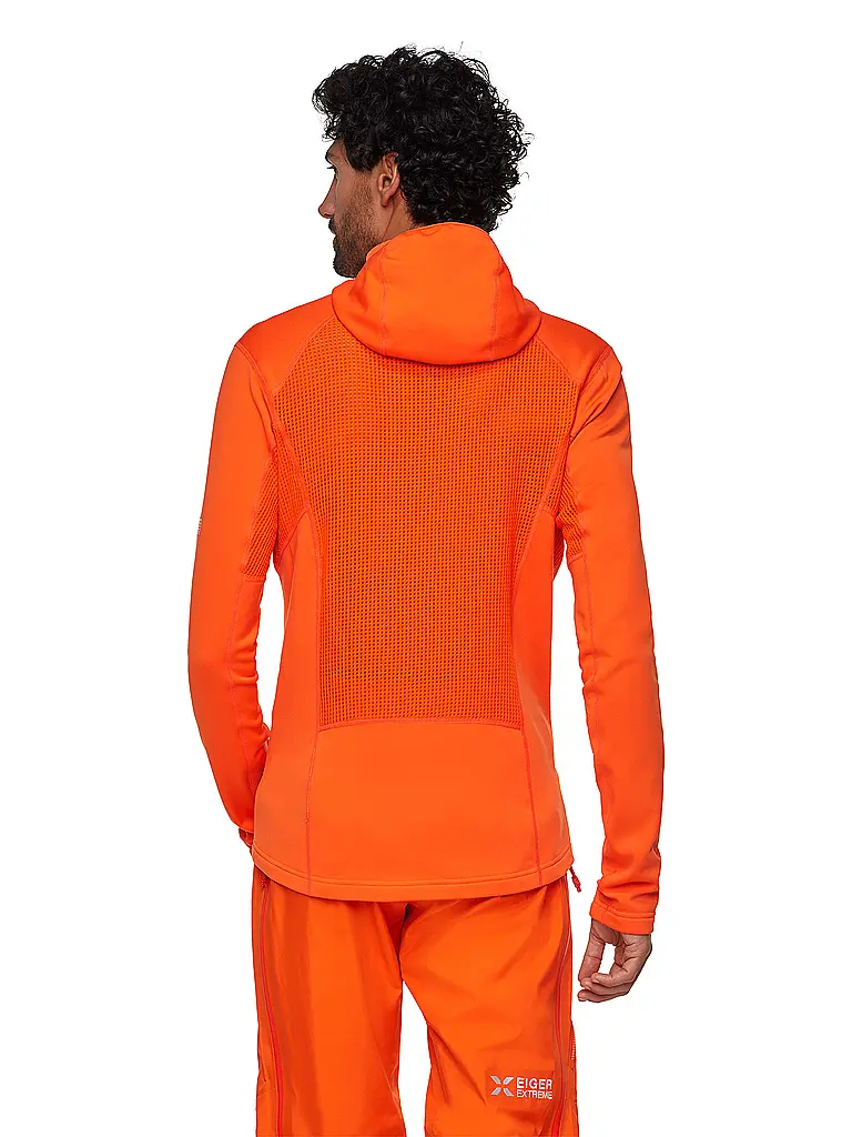 MAMMUT | Chaqueta polar para hombre Eiger Nordwand Advanced ML con capucha | 