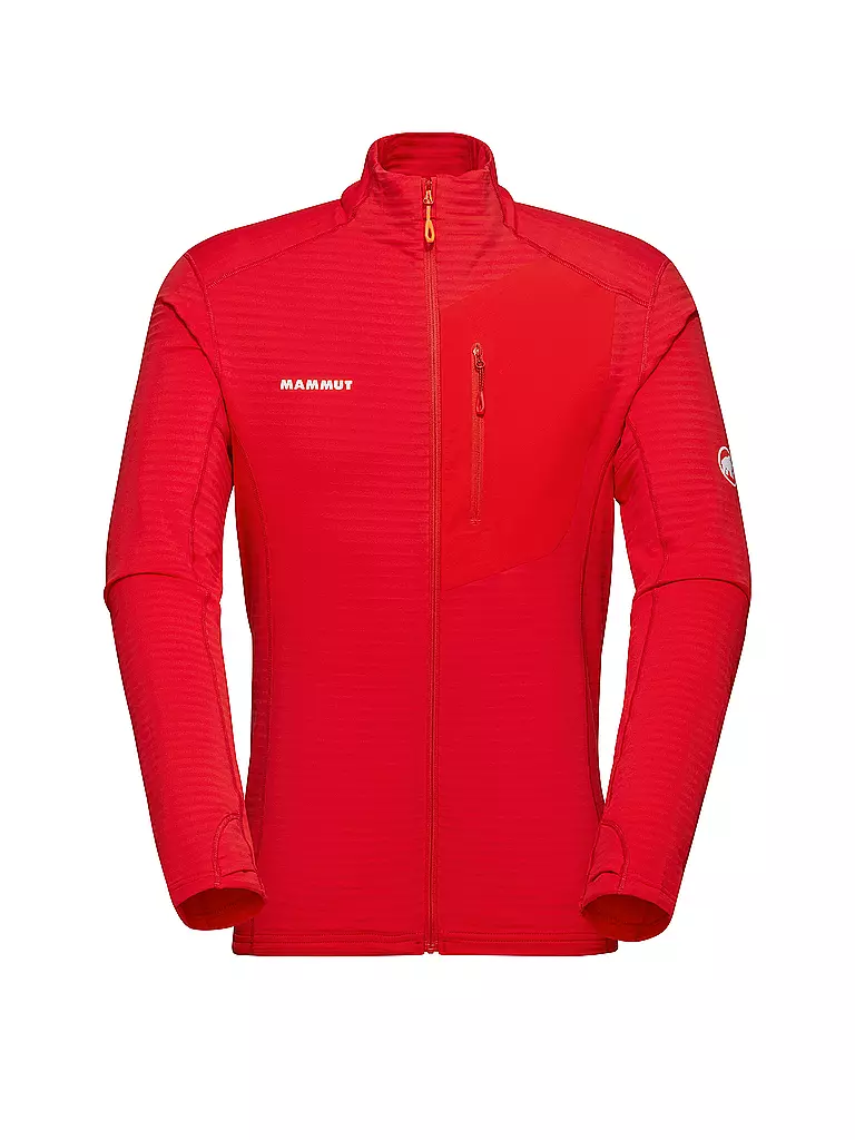 MAMMUT | Chaqueta polar para hombre Taiss Light ML | Rojo