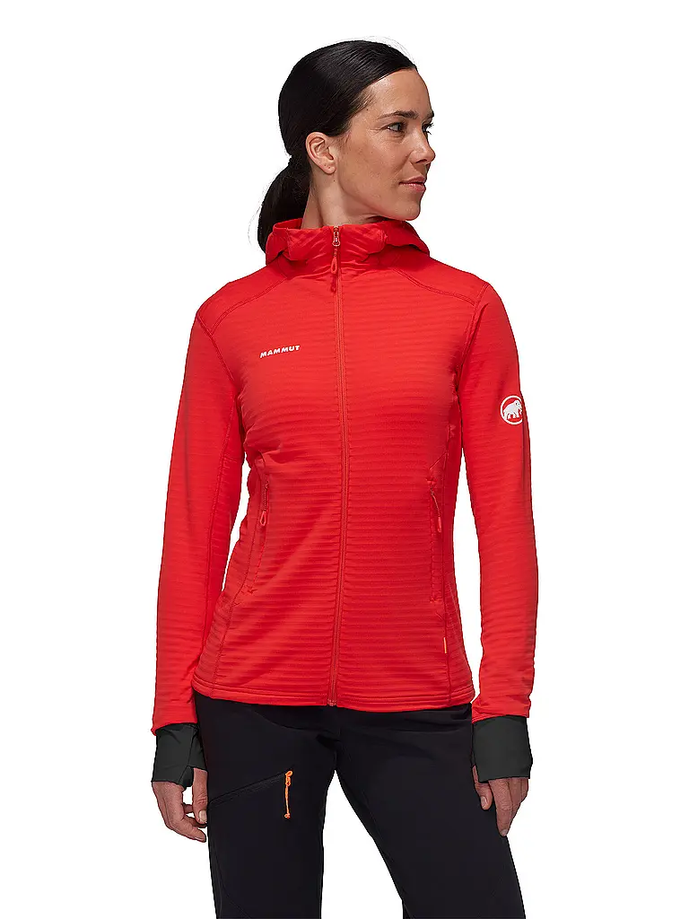 MAMMUT | Chaqueta polar para mujer Taiss Light ML | Rojo