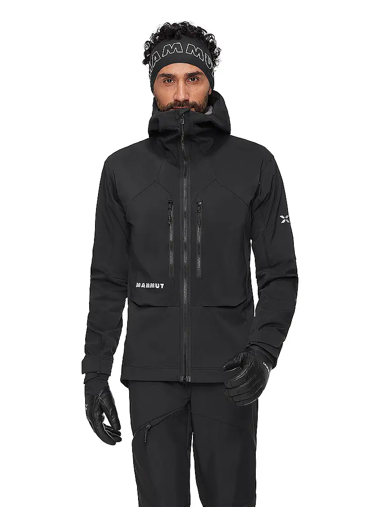 MAMMUT | Chaqueta softshell de touring para hombre Eiger Nordwand Pro con capucha | 