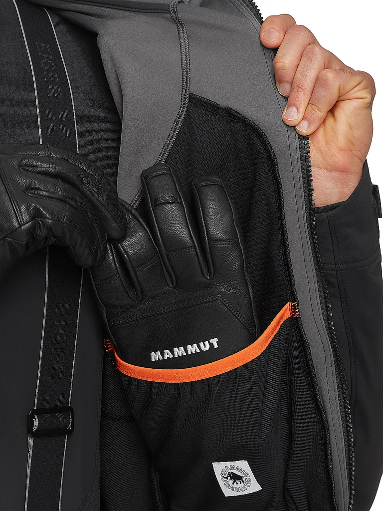 MAMMUT | Chaqueta softshell de touring para hombre Eiger Nordwand Pro con capucha | 