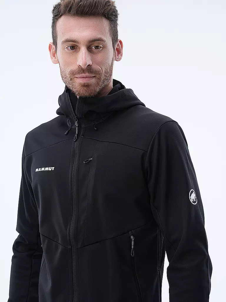 MAMMUT | Chaqueta softshell Ultimate VII con capucha para hombre | 