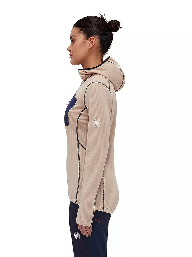 MAMMUT | Damen Fleecejacke Aenergy Light Polartec Hoodie | Azul oscuro