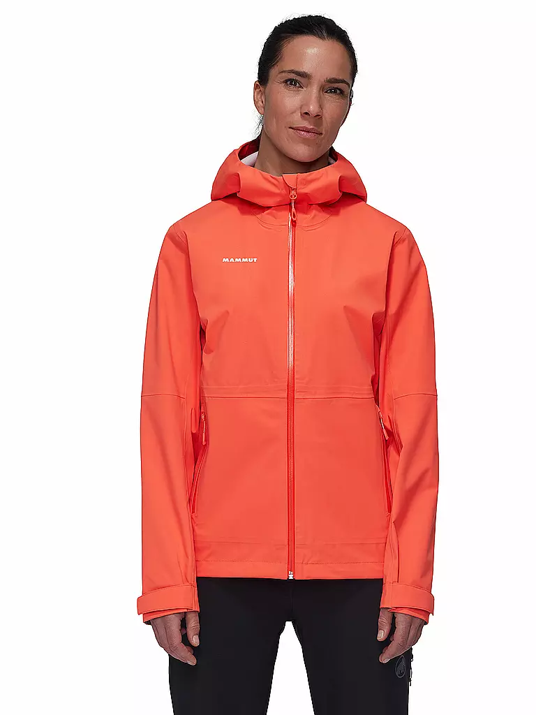 MAMMUT | Damen Tourenjacke Linard Guide 3L Hoodie | Coral