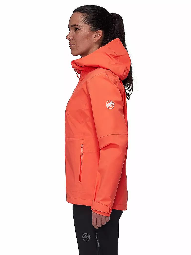 MAMMUT | Damen Tourenjacke Linard Guide 3L Hoodie | Coral