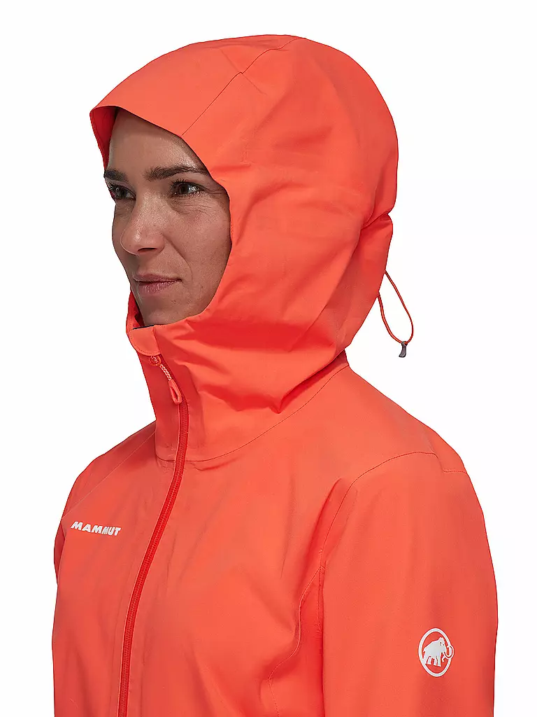 MAMMUT | Damen Tourenjacke Linard Guide 3L Hoodie | Coral