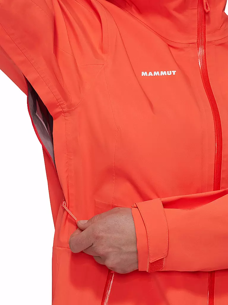 MAMMUT | Damen Tourenjacke Linard Guide 3L Hoodie | Coral