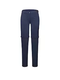 MAMMUT | Damen Wanderhose Runbold Zip Off | Azul oscuro