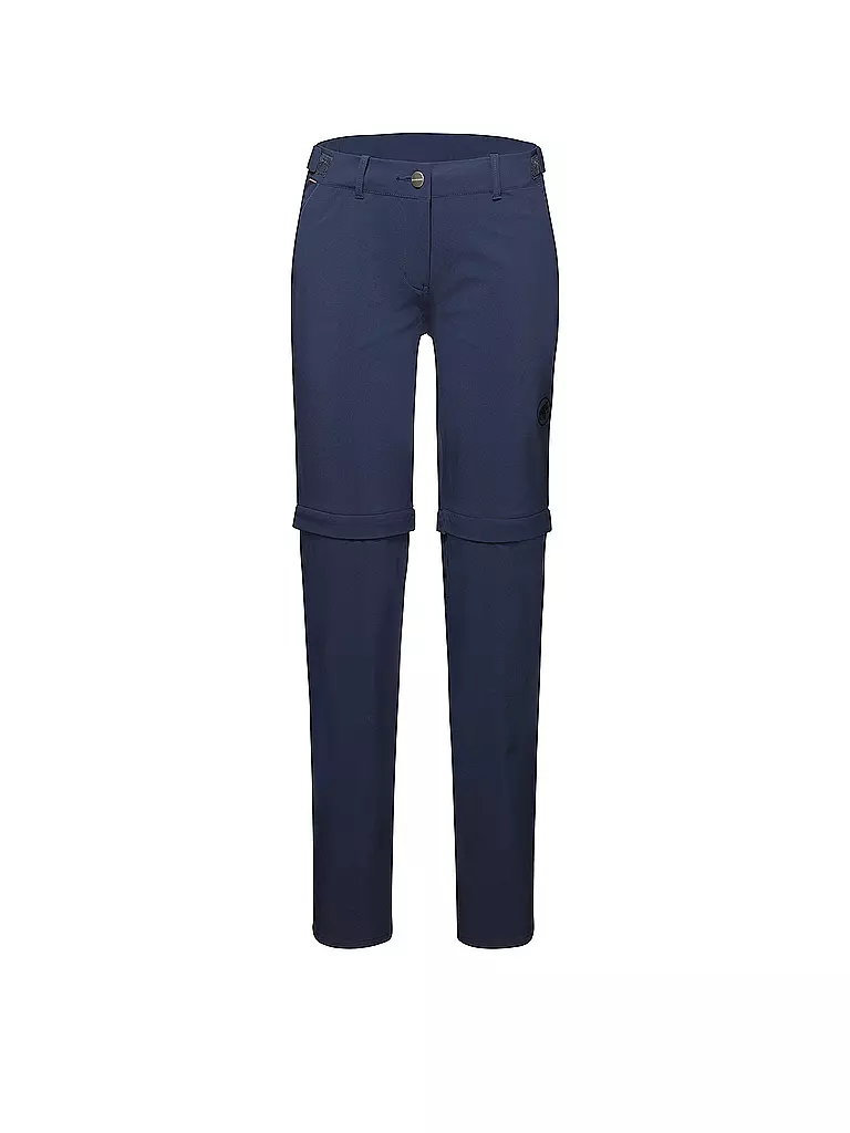 MAMMUT | Damen Wanderhose Runbold Zip Off | Azul oscuro