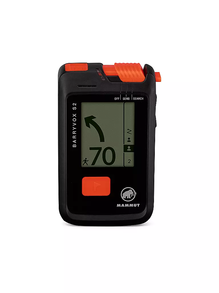 MAMMUT | Dispositivo de búsqueda de víctimas de avalanchas Barryvox S2 | Negro
