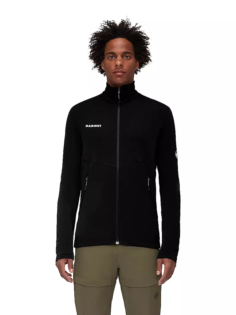 MAMMUT | Forro polar Aconcagua Light ML para hombre | Negro