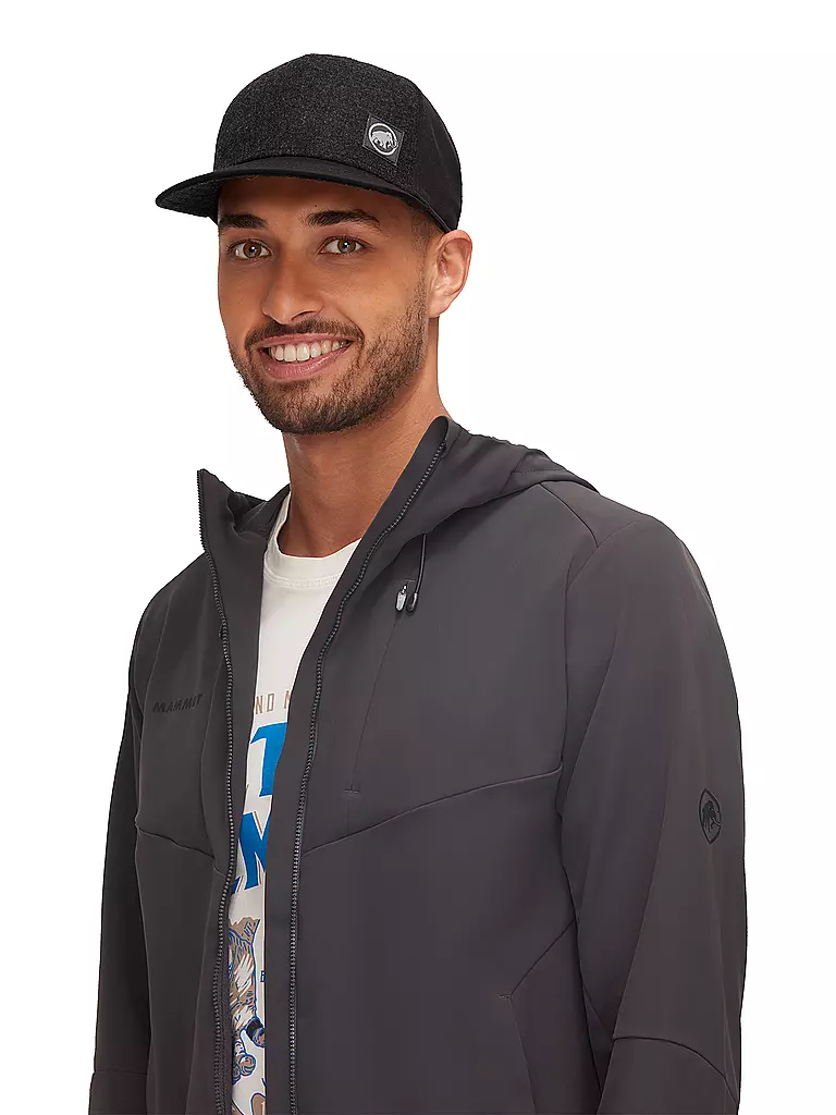 MAMMUT | Gorra Alnasca Trucker | Negro