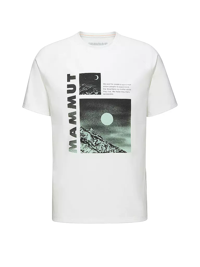 MAMMUT | Herren Funktionsshirt Mountain Day and Night | Blanco