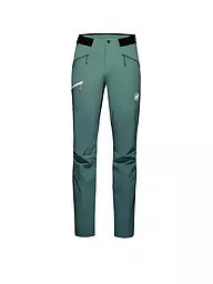 MAMMUT | Herren Softshell Wanderhose Aenergy Light SO | Verde oscuro