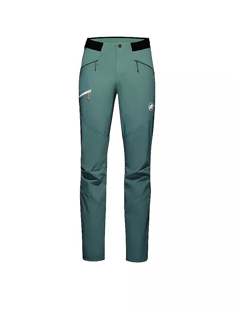 MAMMUT | Herren Softshell Wanderhose Aenergy Light SO | Verde oscuro