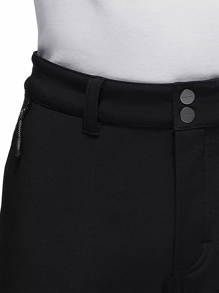 MAMMUT | Herren Softshell Wanderhose Rundbold Winter | Negro