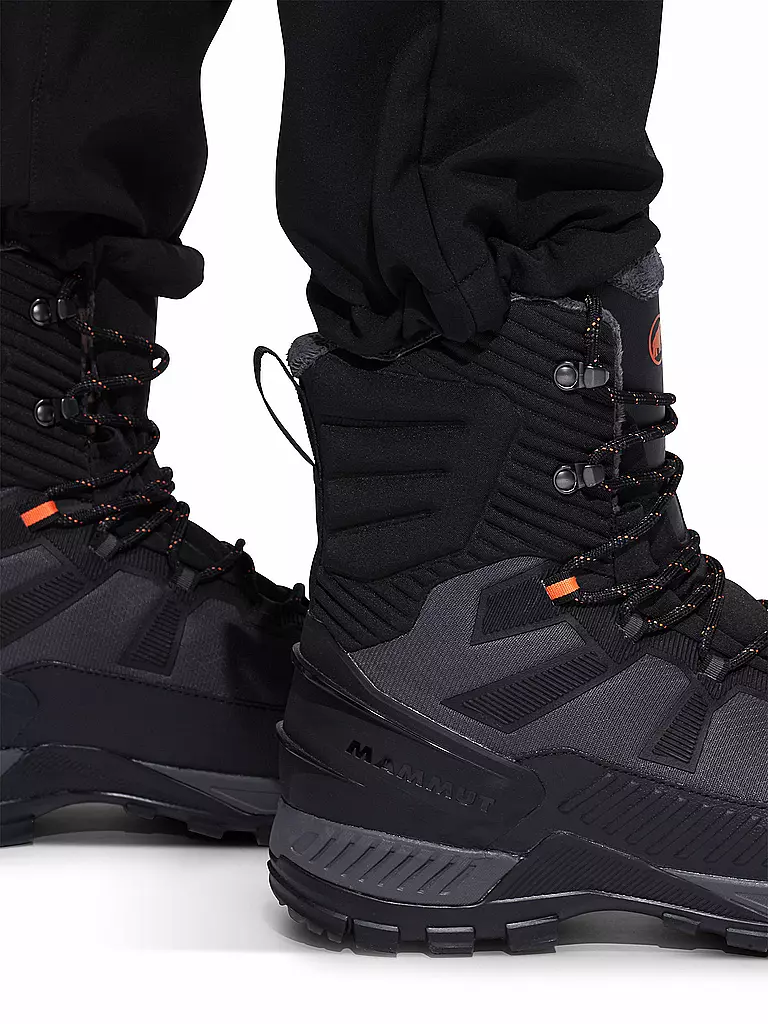 MAMMUT | Herren Softshell Wanderhose Rundbold Winter | Negro