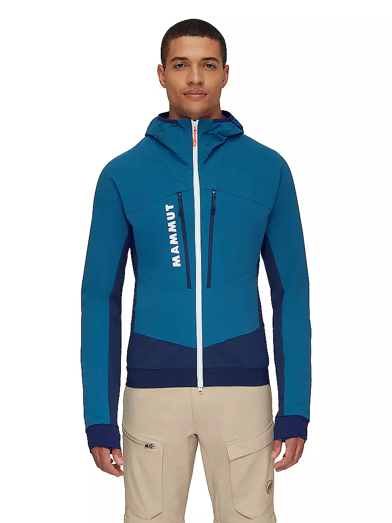 MAMMUT | Herren Softshelljacke Aenergy Hybrid | Azul
