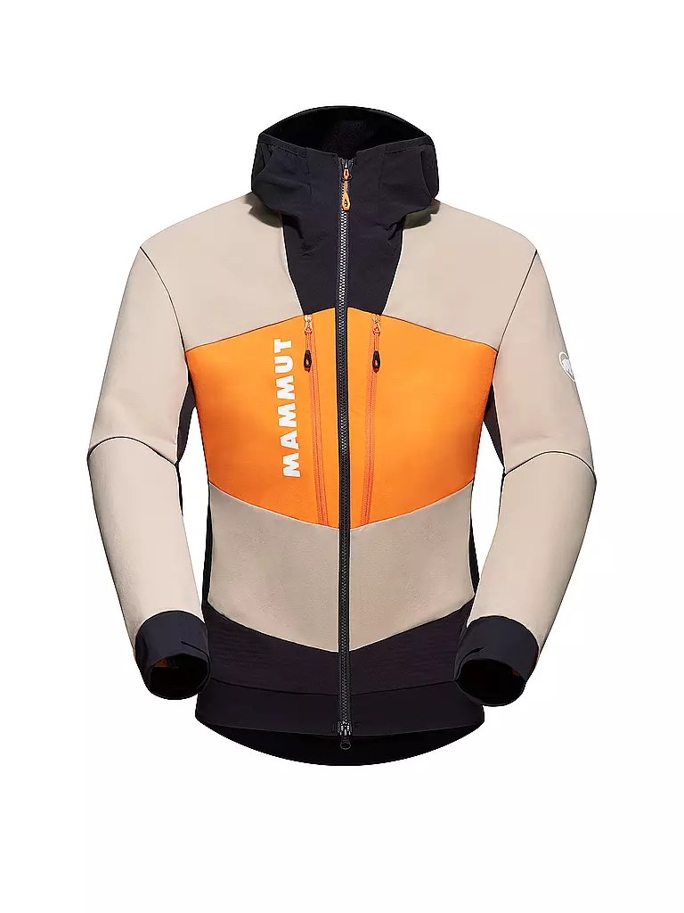 MAMMUT | Herren Touren Softshelljacke Aenergy Hybrid Hoodie | Oro