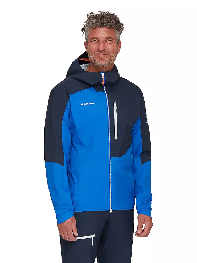 MAMMUT | Herren Wanderjacke Eiger Speed HS 3L Hoodie | Azul