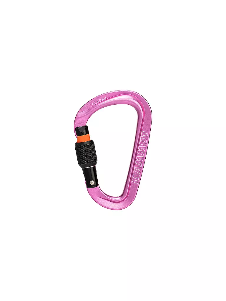 MAMMUT | Mosquetón Classic HMS Screwgate | Fucsia