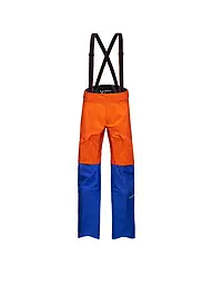 MAMMUT | Pantalón de esquí de travesía para hombre Eiger Nordwand Pro 3L GTX HS con tirantes | Naranja