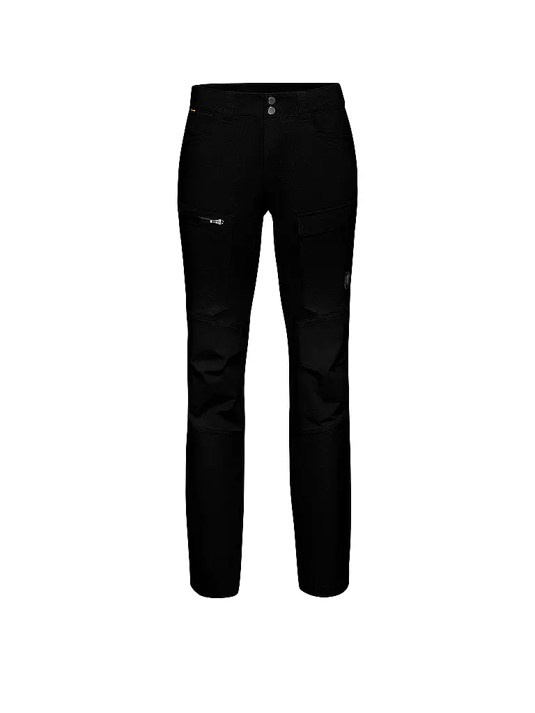 MAMMUT | Pantalón de senderismo híbrido Zinal para hombre | Negro