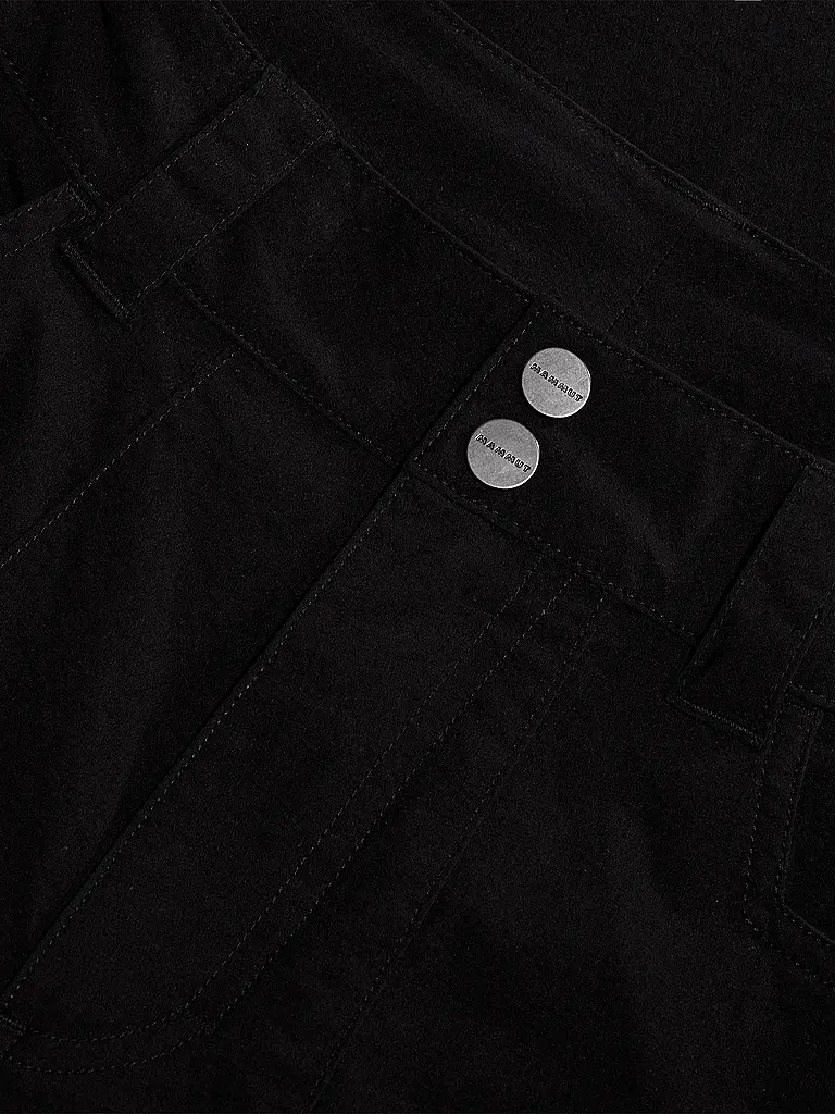 MAMMUT | Pantalón de senderismo híbrido Zinal para hombre | Negro