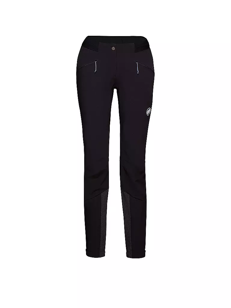 MAMMUT | Pantalón de senderismo softshell Aenergy Hybrid para mujer | Negro