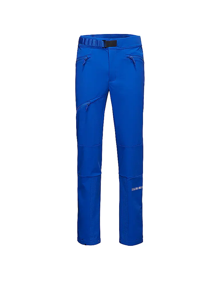 MAMMUT | Pantalón de touring softshell para hombre Eiger Nordwand Advanced | Azul