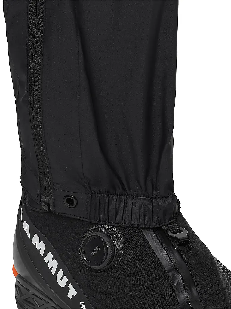 MAMMUT | Pantalón de touring softshell para hombre Eiger Nordwand Pro con tirantes | Negro