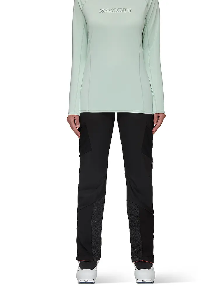 MAMMUT | Pantalón softshell híbrido Aenergy IN para mujer | Negro