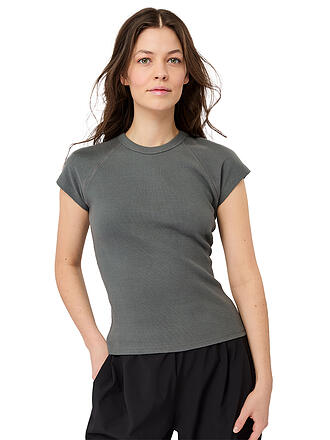 MANDALA | Camiseta de yoga para mujer Slim Fit Ribbed