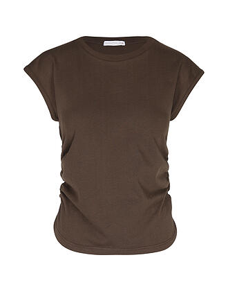 MANDALA | Camiseta de yoga para mujer con fruncido lateral