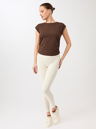 MANDALA | Camiseta de yoga para mujer con fruncido lateral
