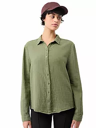 MANDALA | Blusa de yoga Tulum para mujer | Verde oscuro