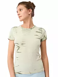 MANDALA | Camiseta de yoga batik para mujer | Verde claro