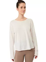 MANDALA | Camiseta de yoga para mujer con espalda descubierta | Blanco