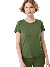 MANDALA | Camiseta de yoga para mujer Rest Recovery | Verde oscuro