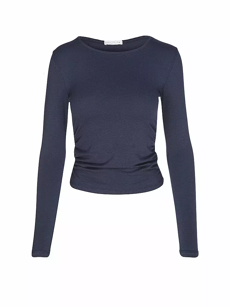 MANDALA | Camiseta de yoga para mujer | Azul oscuro