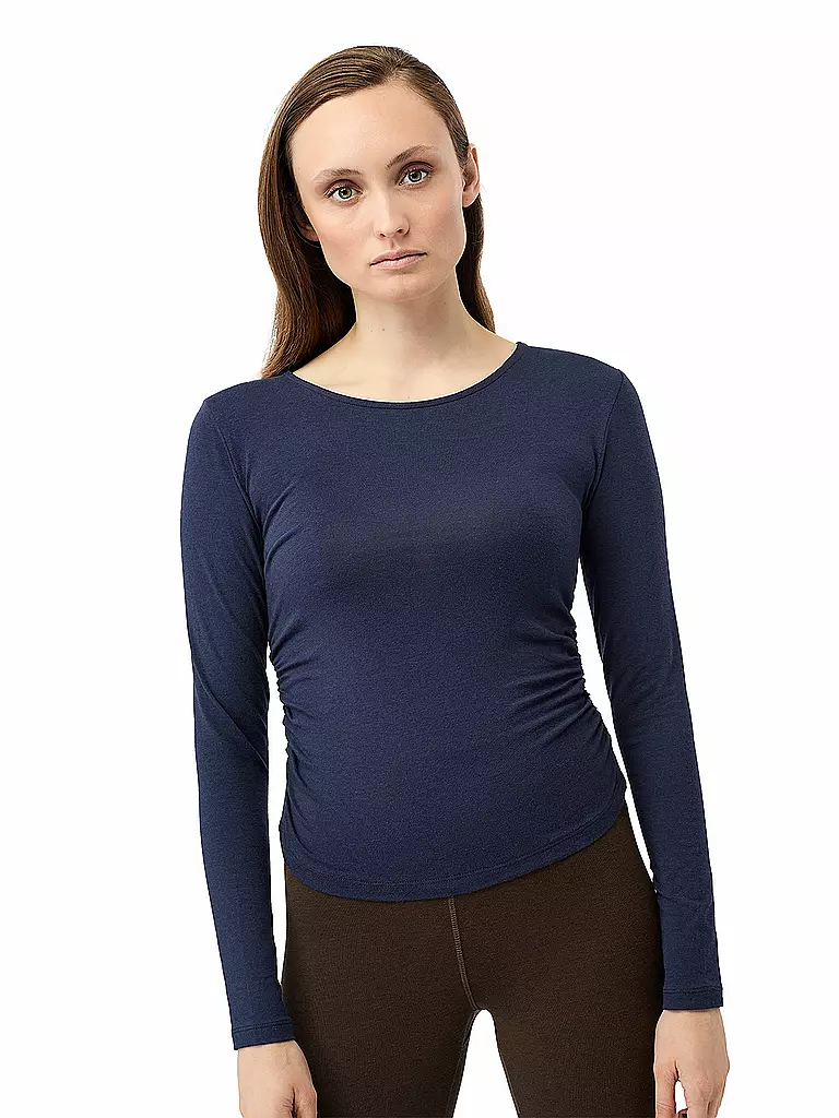 MANDALA | Camiseta de yoga para mujer | Azul oscuro